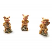 Свинка с деньгами (6х3х2,5 см)