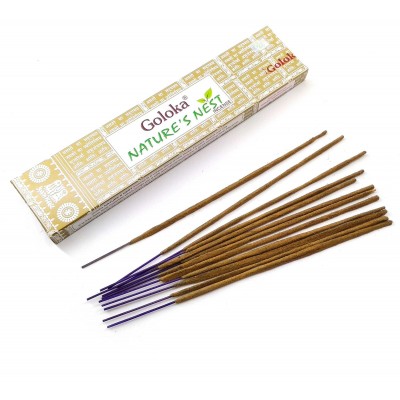 Natures Nest (Первозданная природа)(15 gms) (Goloka) масала благовоние