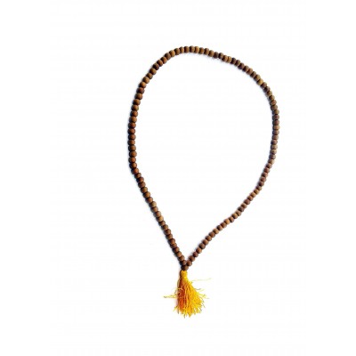 Четки сандаловые (d-0,5 см 27 см)(108 бусин) Четки сандаловые (d-0,5 см 27 см)(108 бусин)