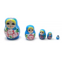 Матрешка (5в1)(9х6,5х6,5 см)