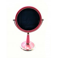 Зеркальце настольное розовое  (28х18х11,5 см)