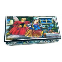 Шкатулка  Диканька (9х16х7,5 см) массив дерева