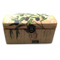 Шкатулка  Оливки (16х8х8 см) массив дерева