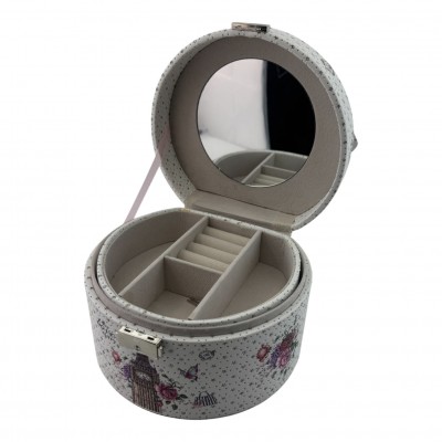 Шкатулка для украшений раздвижная Лондон (20х18х13 см)