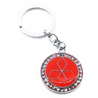 Брелок автомобильный (U)Mitsubishi красный Брелок автомобильный (U)Mitsubishi красный
