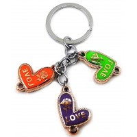 Брелок Сердечки  AB