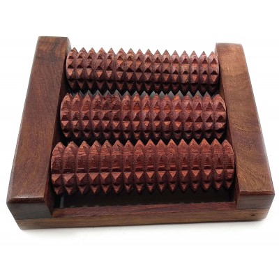 Массажер для ног розовое дерево (16х14,5х4см)