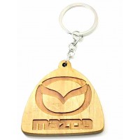 Экобрелок Mazda ольха покрыт маслом и пчелинным воском