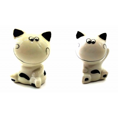 Солонка с перечницей Кошки (6х4х4 см) Солонка с перечницей Кошки (6х4х4 см)