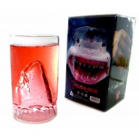 Бокал стеклянный Челюсти  (13х7,5х7,5 см)