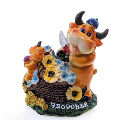 Коровы копилка (10х8х7 см)A