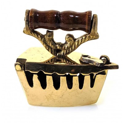 Подставка под благовония Утюг бронзовая( 6,4х 6,9х 3.5 см)