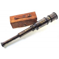 Подзорная труба в кожаном чехле (труба h-41 d-5 см чехол 15х5х6 см) Подзорная труба в кожаном чехле (труба h-41 d-5 см чехол 15х5х6 см)