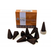 Golden Nag Palo Santo (Священное дерево)(Vijayshree)(10 конусов)(15 гр.) конусы Golden Nag Palo Santo (Священное дерево)(Vijayshree)(10 конусов)(15 гр.) конусы