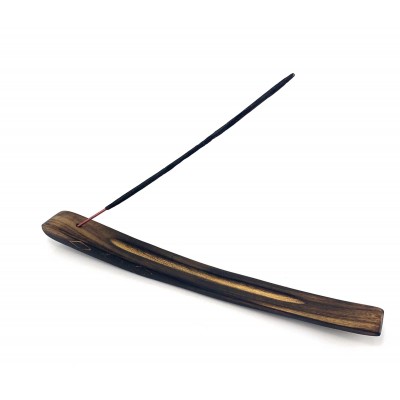 Подставка под благовония из мангового дерева ( 25.5х 2.5х 1.3 см) Подставка под благовония из мангового дерева ( 25.5х 2.5х 1.3 см)