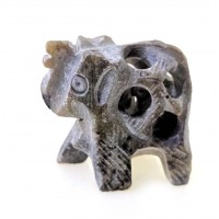 Слон из мыльного камня резной (3х3х1,5 см) Слон из мыльного камня резной (3х3х1,5 см)