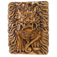 Панно Небесный лев Будды резное,покрыто патиной и лаком (29х38х2,4 см) массив дерева. Панно Небесный лев Будды резное,покрыто патиной и лаком (29х38х2,4 см) массив дерева.