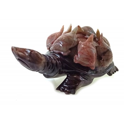 Черепахи нефритовые резные (25х14х10 см)(4,2кг) B