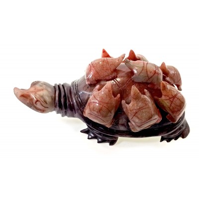 Черепахи нефритовые резные (25х14х10 см)(4,2кг) C