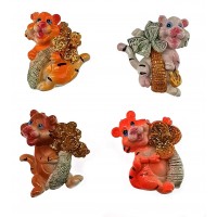 Магнит на холодильниик Тигр ( 16 шт/ уп) (5х6х1 см)