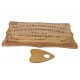 Спиритическая доска OUIJA Эксклюзивная светлая (46×29×1,8см),резная,массив дерева