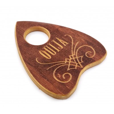 Спиритическая указка для спиритической доски OUIJA, темная (14×11,5×0,8см)