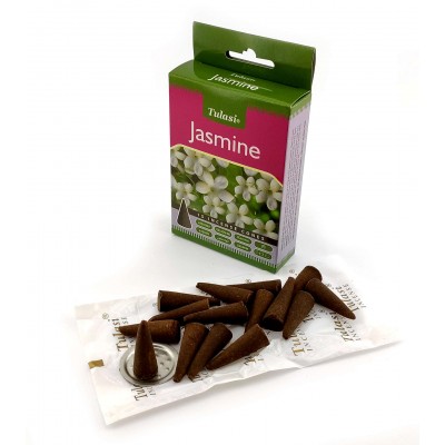 Jasmine Incense Cones (Жасмин)(Tulasi) Конусы Jasmine Incense Cones (Жасмин)(Tulasi) Конусы