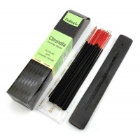 Citronella 40 Stiks with Incense Holder (Благовония  40 штук  с деревянной подставкой)(Tulasi)