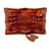Спиритическая доска OUIJA Эксклюзивная на английском языке (46×29×1,8см),резная,массив дерева Спиритическая доска OUIJA Эксклюзивная на английском языке (46×29×1,8см),резная,массив дерева