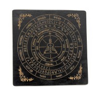 Таблица для работы с маятником Классическая темная (18х18х0,4 см) Таблица для работы с маятником Классическая темная (18х18х0,4 см)