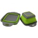Дуршлаг силиконовый складной с ручками прямоугольный зеленый (23,5х18,5х7 см) Дуршлаг силиконовый складной с ручками прямоугольный зеленый (23,5х18,5х7 см)