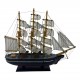 Модель парусника на подставке ( 40х34х6,5 см)