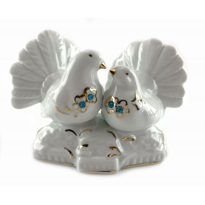 Голуби пара керамические (120 х 60х80 мм)