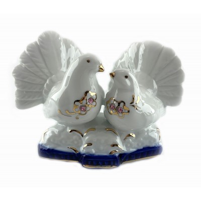 Голуби пара керамические  (120 х 60х80 мм)