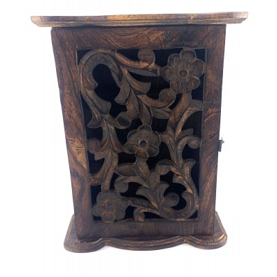 Ключница резная манговое дерево (29.5х22.5х9 ) Ключница резная манговое дерево (29.5х22.5х9 )