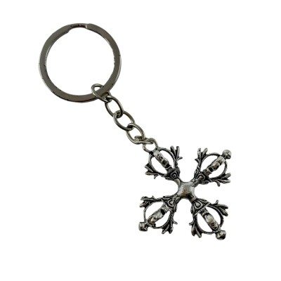 Брелок  Крестовая Ваджра (40х40х17 мм)