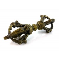 Ваджра бронзовая (10х2,6х3,5 см)