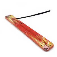 Подставка под благовония Осінні квіти (260х40х7 мм), расписано вручную, массив дерева.