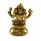 Ганеша бронзовый (8,5х 8х 5,2 см)