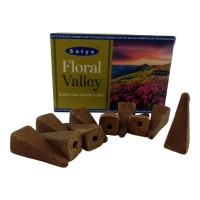 Floral Valley Backflow Dhoop Cone (Цветочная Долина)(Satya) 10 конусов в упаковке Floral Valley Backflow Dhoop Cone (Цветочная Долина)(Satya) 10 конусов в упаковке
