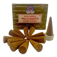 Palo Santo Dhoop Cone (Пало Санто)(Satya) 12 конусов в упаковке Palo Santo Dhoop Cone (Пало Санто)(Satya) 12 конусов в упаковке