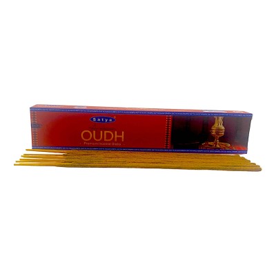Arabian Oudh premium incence sticks (Satya) пыльцовое благовоние 15 гр. Arabian Oudh premium incence sticks (Satya) пыльцовое благовоние 15 гр.
