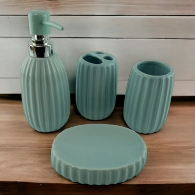 Набор для ванной комнаты Нежно-голубой