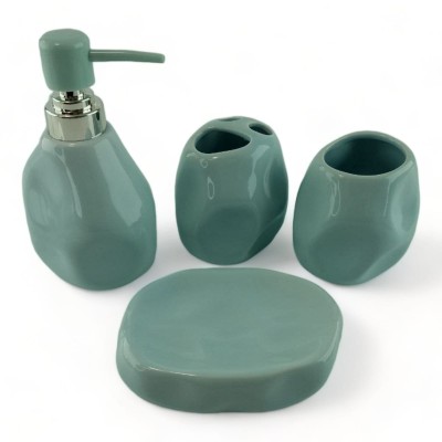 Набор для ванной комнаты Нежно- голубой