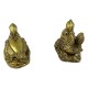 Статуэтки Утки-мандаринки Золотые крылья успеха (6х5х4 см)