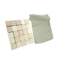 Руны Под активацию ,без изображения 25 шт. (3,1×2,7×0,7 см) с мешочком , массив дерева Руны Под активацию ,без изображения 25 шт. (3,1×2,7×0,7 см) с мешочком , массив дерева