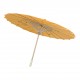 Зонтик из бамбука и шелка желтый ( 55х 82 см) Зонтик из бамбука и шелка желтый ( 55х 82 см)