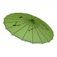Зонтик из бамбука и шелка зеленый ( 55х 82 см) Зонтик из бамбука и шелка зеленый ( 55х 82 см)