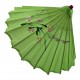 Зонтик из бамбука и шелка зеленый ( 55х 82 см) Зонтик из бамбука и шелка зеленый ( 55х 82 см)