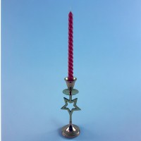 Подсвечник  Звезда латунь с медью ( 17х 5,7х 3,5 см)
